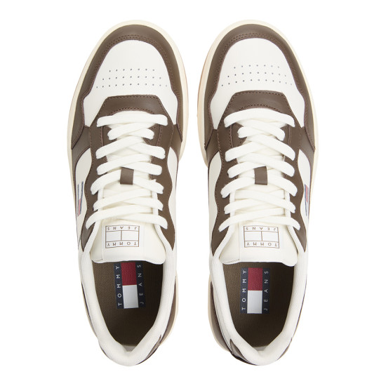 Tommy Hilfiger Leather Cupsole Fine Cleat Trainers